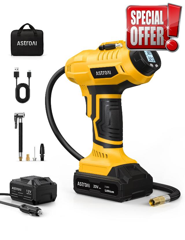 AstroAI Car Tyre Inflator Air Compressor
