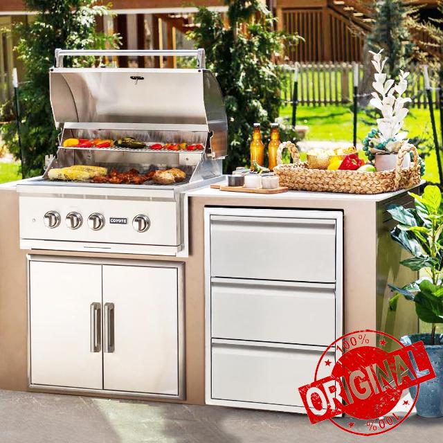 Aptition Weatherproof 304 Stainless Steel BBQ Cabinet