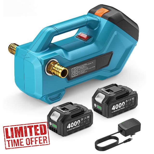 SEESII Cordless Transfer Pump for Water/Diesel