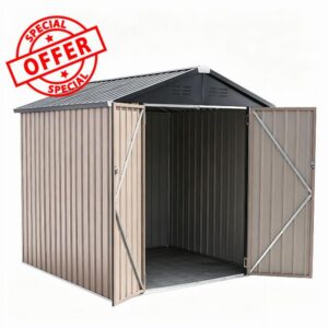YODOLLA 6x6FT Outdoor Storage Shed