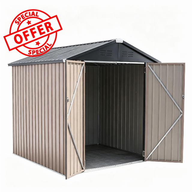YODOLLA 6x6FT Outdoor Storage Shed