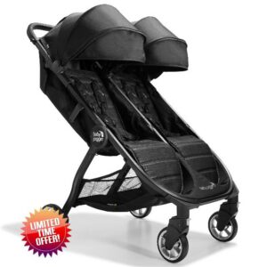 Baby Jogger City Tour 2 Double Travel Pushchair | Lightweight