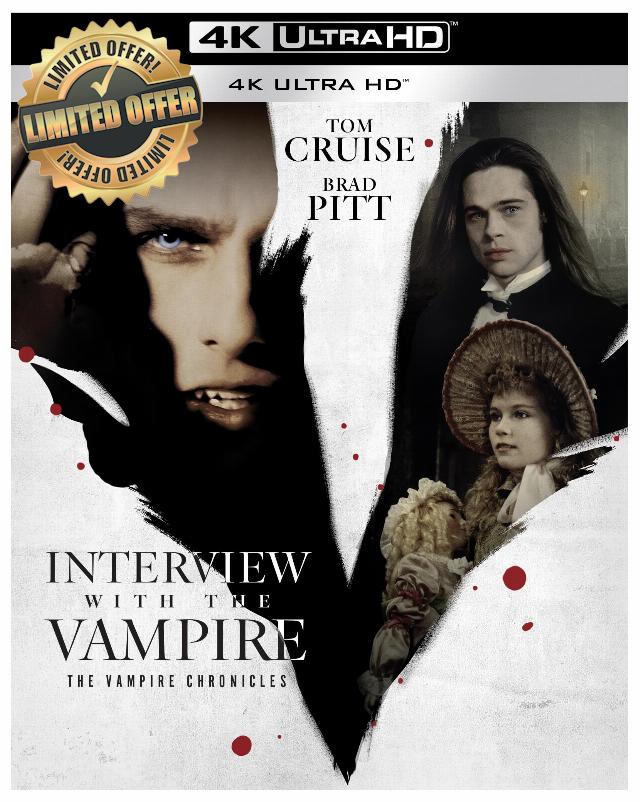 Interview With The Vampire: The Vampire Chronicles [4K Ultra HD] [1994]