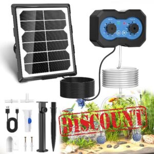 Forever Speed Solar Pond Aerator with Battery