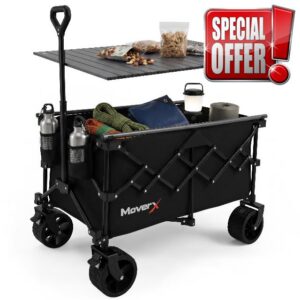 MoverX 200L Camping Trolley on Wheels