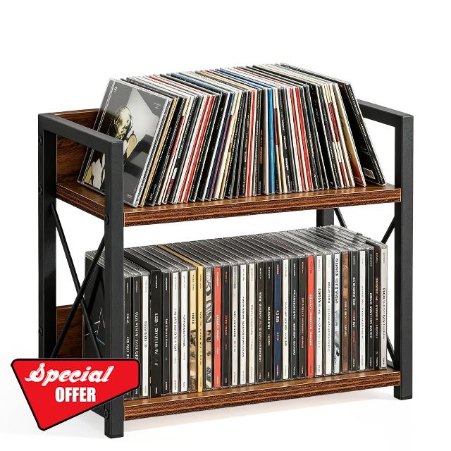 2 Tier CD Holder