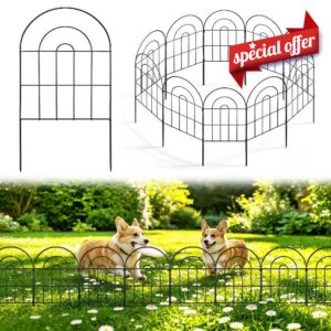 10 Panel Decorative Garden Fence