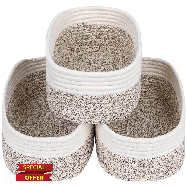 CubesLand Baskets for Shelves Storage