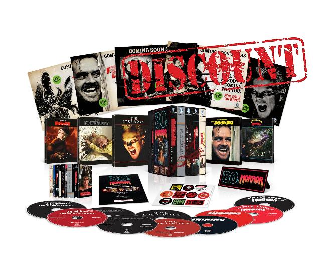 80s Horror SteelBook Library Case [4K Ultra HD]
