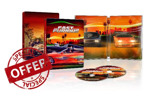 The Fast and the Furious 25th Anniversary [4K Ultra HD] Limited Edition Steelbook