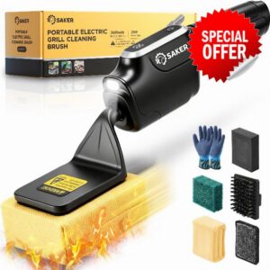 Saker Electric Grill Brush