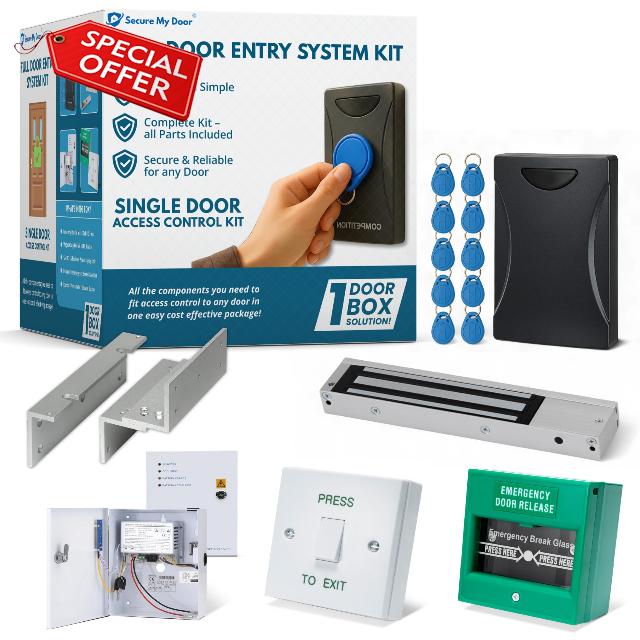SecureMyDoor Full Door Entry Kit