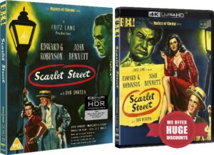 SCARLET STREET (Masters of Cinema) Limited Edition Dual Format (4K UHD + Blu-ray)