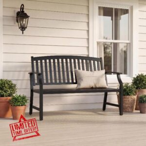 Grand patio Metal Garden Bench