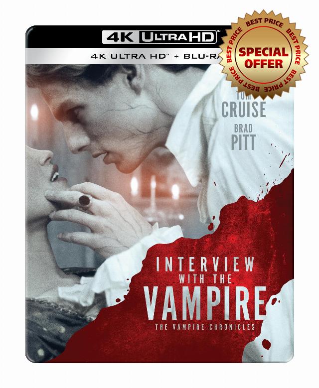 Interview With The Vampire SteelBook [4K Ultra HD] [1994]