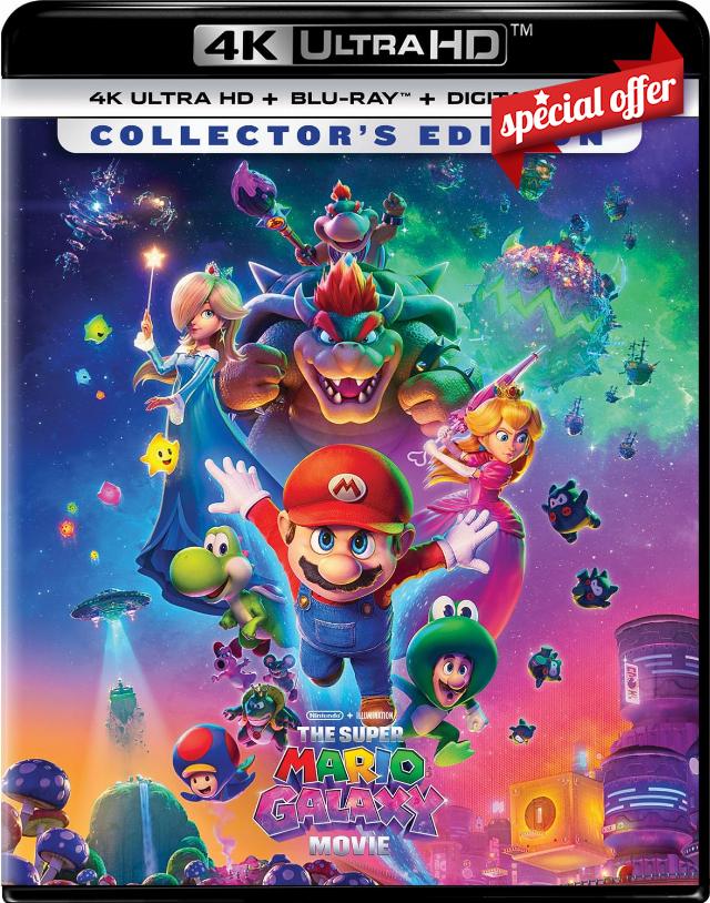 The Super Mario Galaxy Movie [Blu-Ray] [Region Free] (English audio. English subtitles)