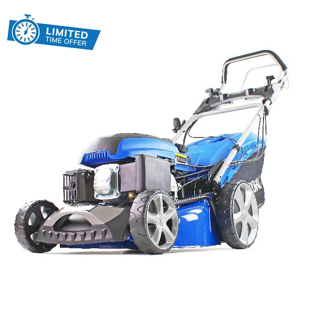 Hyundai 18"/46cm 139cc Electric-start Self-propelled Petrol Lawnmower