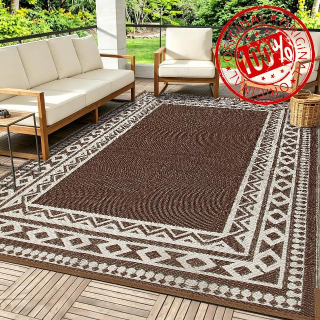 Outdoor Rug for Patios Waterproof