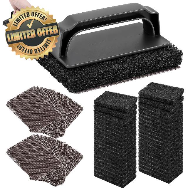 124 Pcs Griddle Cleaning Kit