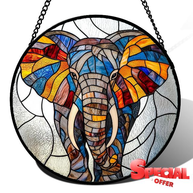 Stained Glass Window Hanging