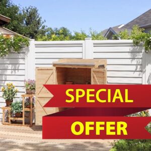 Aoxun Wooden Shed