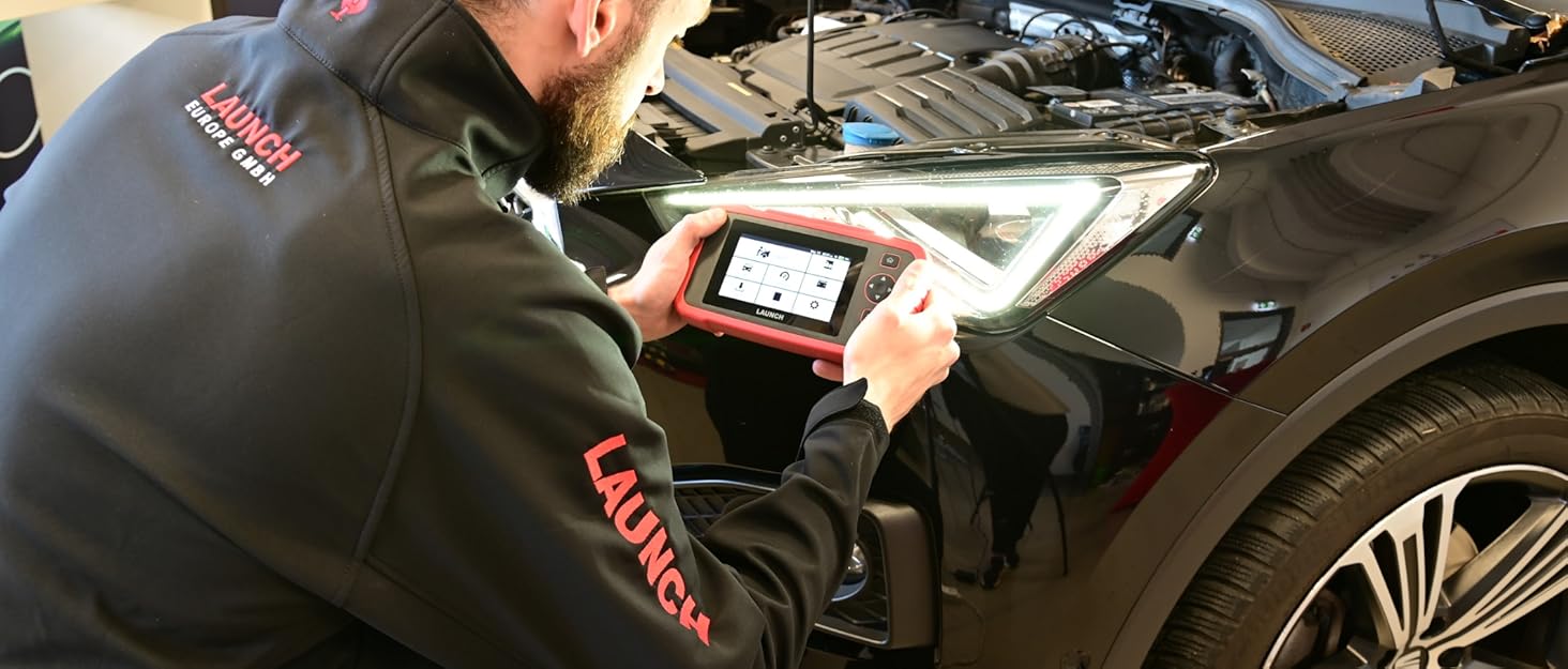 Vehicle maintenance or repair scene showing detailed close-up shots of mechanical work being performed on what appears to be an automobile.