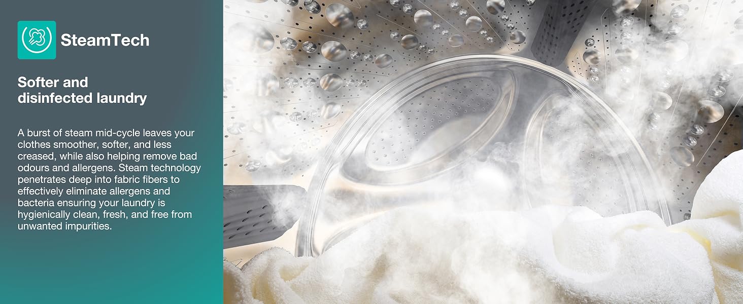 Text reads 'SleepTech', 'Ultra', 'Ultraclean laundry'. Product packaging featuring teal background with washing-related imagery and product information.