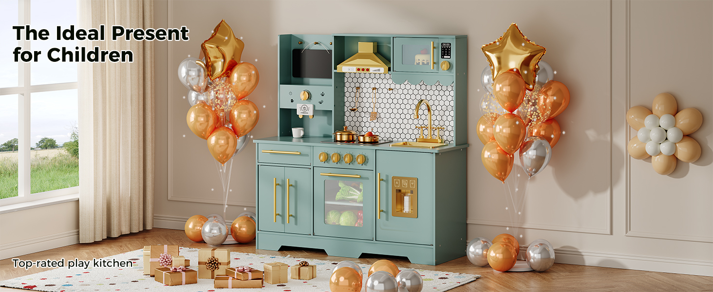 Text reads "Designed in Detail". Flat-lay product layout showing multiple product components: decorative boxes, storage containers, organizational items in soft green and neutral tones with grid background display.