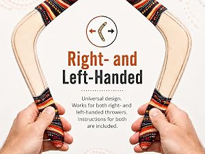 Text reads 'Aircraft-Grade Baltic Birch'. Curved wooden handle with leather strap detail. Product emphasizes premium birch wood construction and minimalist design.