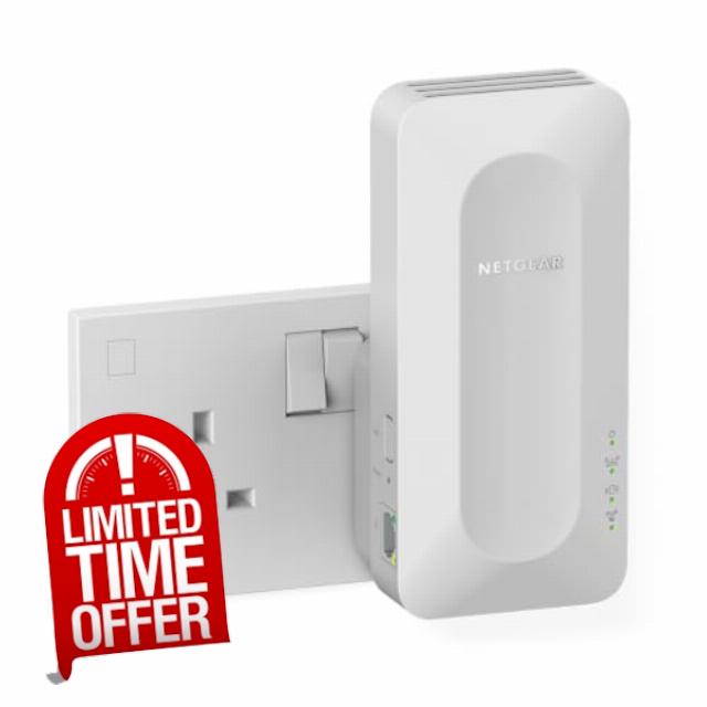 NETGEAR WiFi 6 Mesh Extender Booster (EAX17)