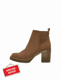 ONLY Women Chelsea Boots with Heel | Ankle Shoes | Bootie Boots Without Closure ONLBARBARA