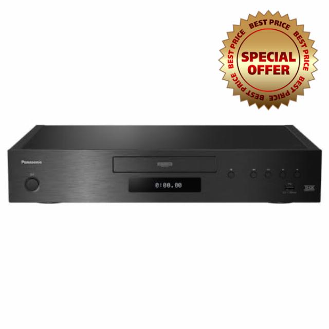Panasonic DP-UB9000AB1 4K Ultra HD Blu-ray Player with HDR10+                                                          Dolby Vision