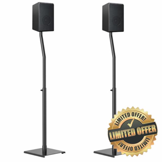 Mounting Dream Speaker Stand Floor Pair Height Adjustable 71-94cm Load 5kg                                                          for Surround Speaker Rear Speaker