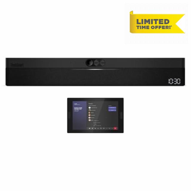 Lenovo ThinkSmart One & ThinkSmart Controller (Renewed)                                                          All in One for Microsoft Teams Rooms