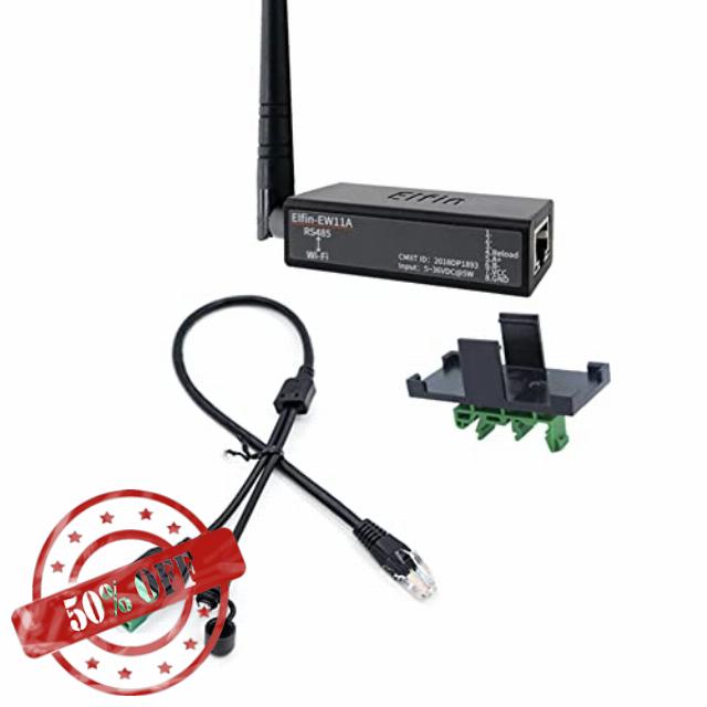 Serial Port RS485 to WiFi Device Server Module Converter -EW11A-0 Modbus Protocol Data Transfer Via WiFi