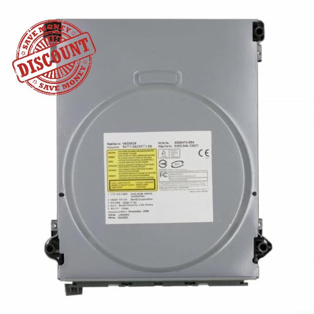Replacement DVD Drive VAD6038 for Microsoft for Xbox 360 with Integrated Reader HOP-141X Standard Size Metal Constructio