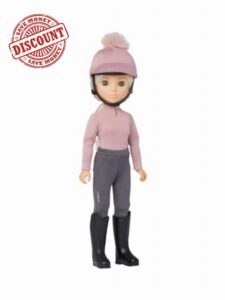 LeMieux Toy Rider Amelia - Includes Removable Blossom Outfit                                                          Fits Perfectly On Toy Ponies - Suitable for Ages 3+
