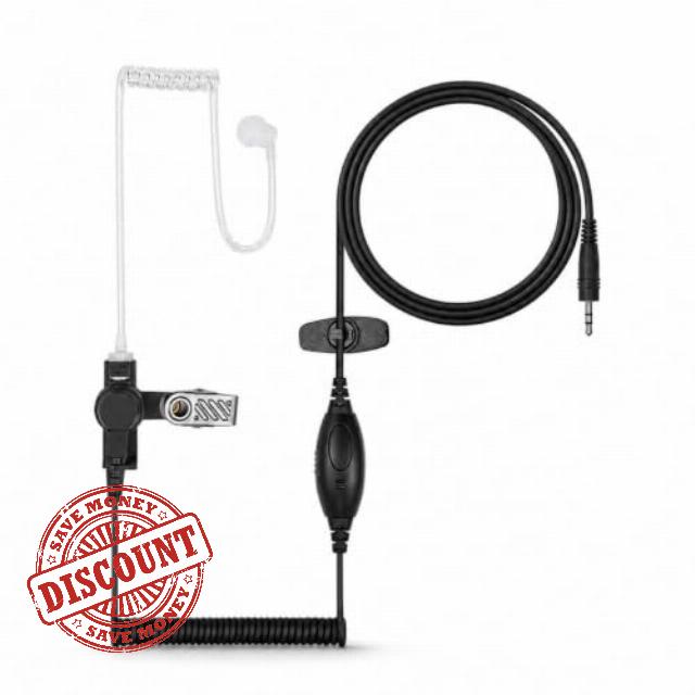 DEWALT Walkie Talkie Headset & Earpiece with PTT & VOX