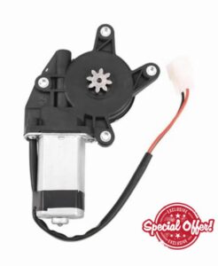 Car Glass Lift Motor DC 12V Electric Car Window Lift Motor 90 Rev/min Open Driver Shaft Glass Lifter(8 Gear Right)