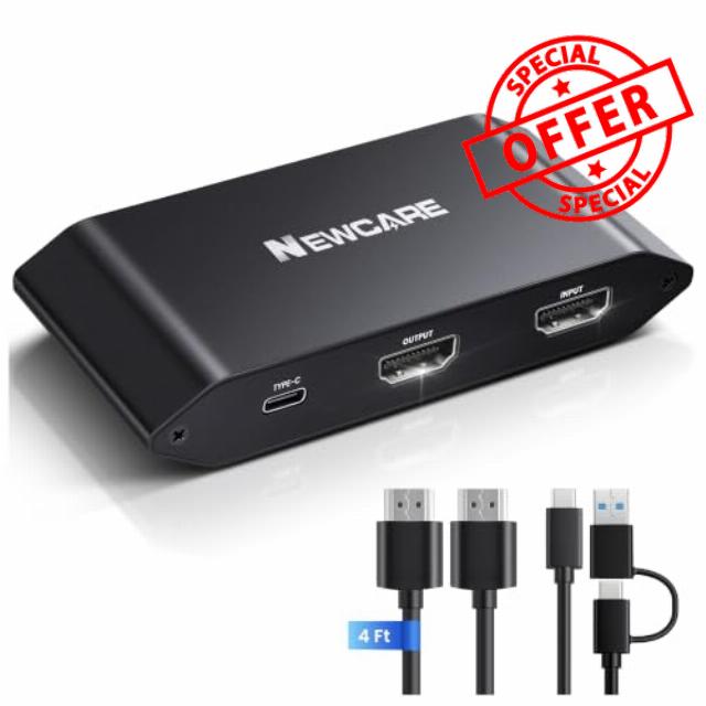 HDMI Capture Card 4K60 HDR Pass Through