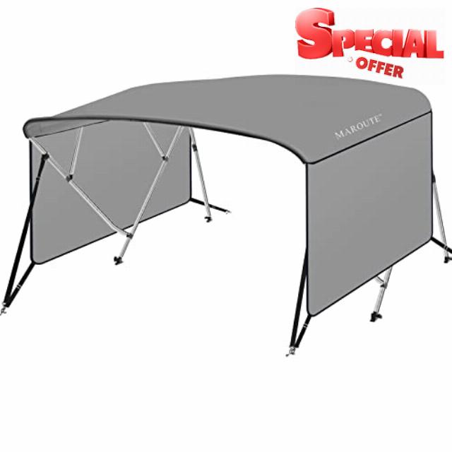 Garvee 4 Bow Bimini Top for 1.8-2m Boats