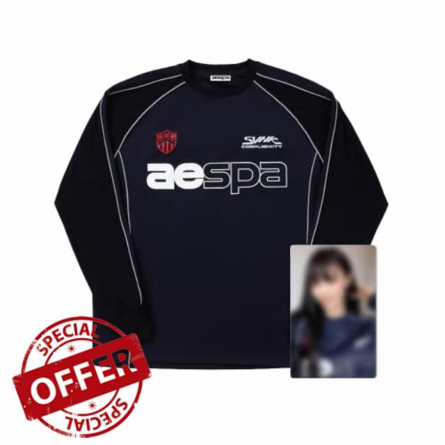aespa Unisex Official Synk Complæxity Tour Jersey T-Shirt Set Official Synk Complæxity Tour Jersey T-Shirt Se