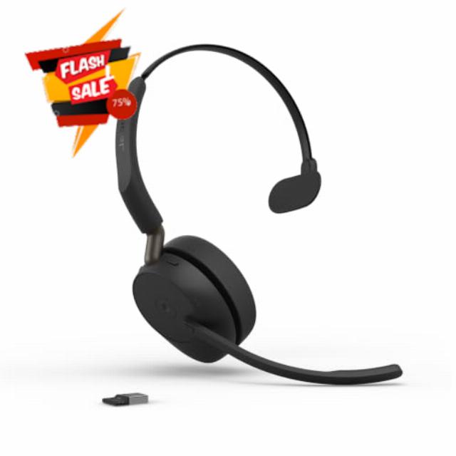 Jabra Evolve3 65 Mono Wireless Bluetooth Headset with Mic