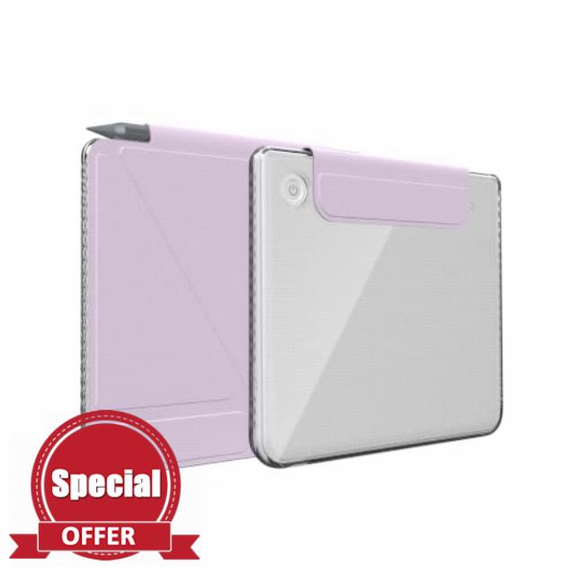 TUDIA M-Flip V2 for Kobo Libra Colour Case - Lilac Purple                                                          Fits with/without Stylus