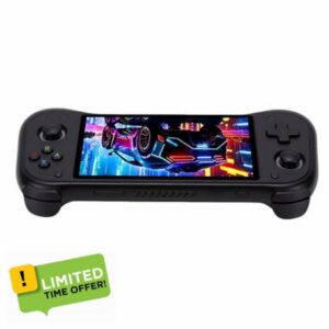 Handheld Console with Dual Joysticks and 5.5 Inch Screen                                                          Vast game library