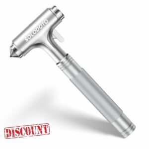 Life-Saving 1-Second Car Window Breaker and Seatbelt Cutter