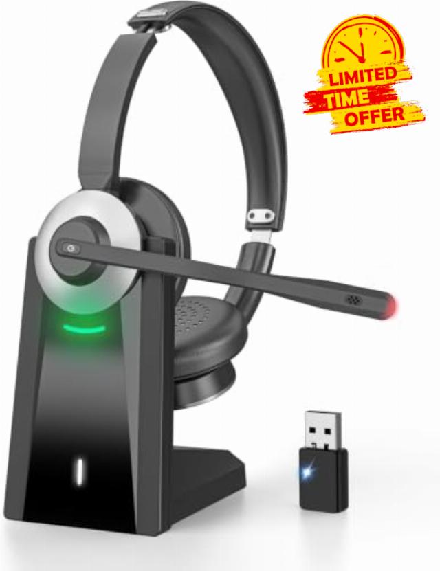 Wireless Headset with Microphone