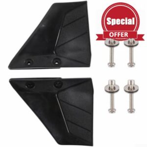 Outboard Motor Hydrofoil for stabilizer for Mercury for mariner Johnson - ABS Plastic Speed & Fuel Efficiency Booster - Reduces Cavitation for 8-50HP Engines