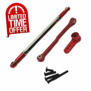 Compatible With MN For MN168 For MN82 For MN78 D90 For MN99S 1/12 RC Car Parts Metal Steering Link Rod Servo Fixed Pull Arm RC Repairs Models