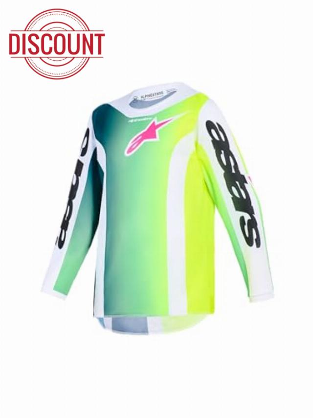 Alpinestars Fluid Portl Youth Motocross Jersey